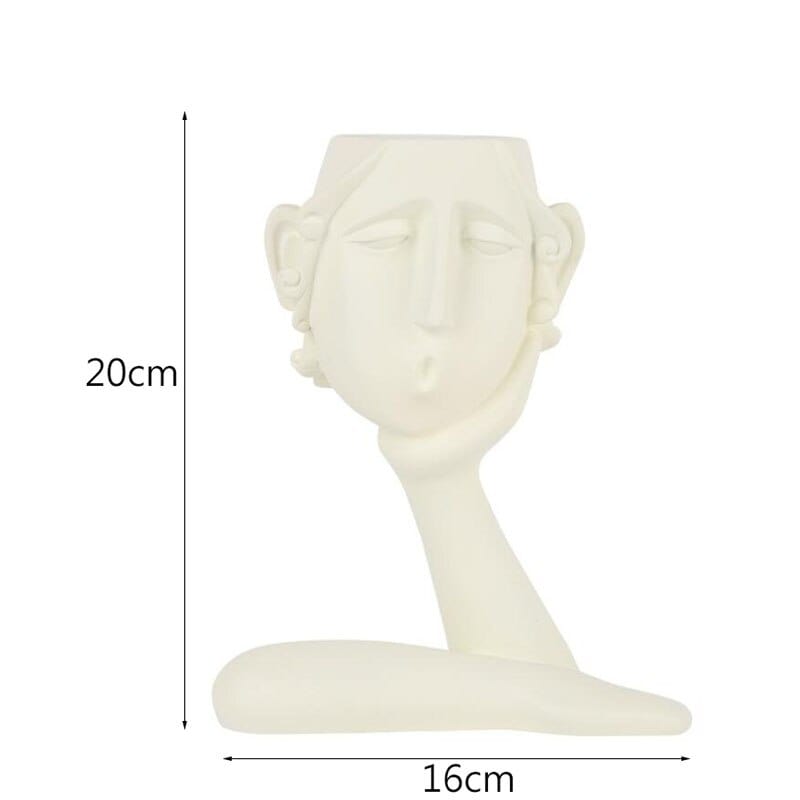 Face Vace | Sculptuur Bloemenvaas