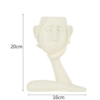 Face Vace | Sculptuur Bloemenvaas