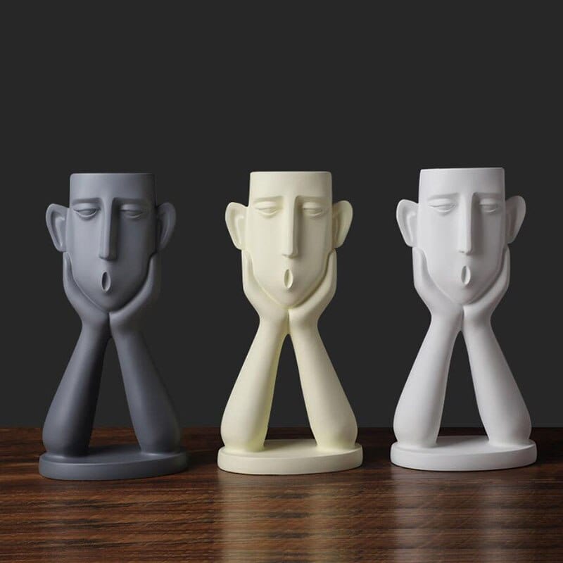 Face Vace | Sculptuur Bloemenvaas