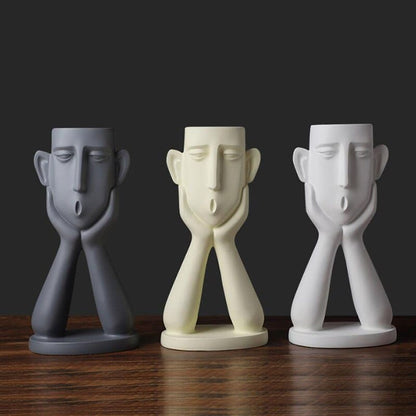 Face Vace | Sculptuur Bloemenvaas