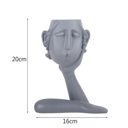Face Vace | Sculptuur Bloemenvaas